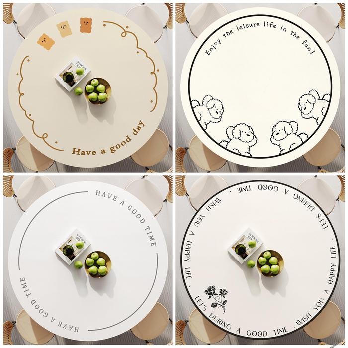 Taplak Meja Bundar / Taplak Meja Bulat / Taplak Meja / Taplak Meja Aesthetic / Taplak Meja Dapur /