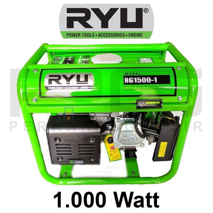 Mesin Genset RG1500-1 1000 Watt Ryu Generator