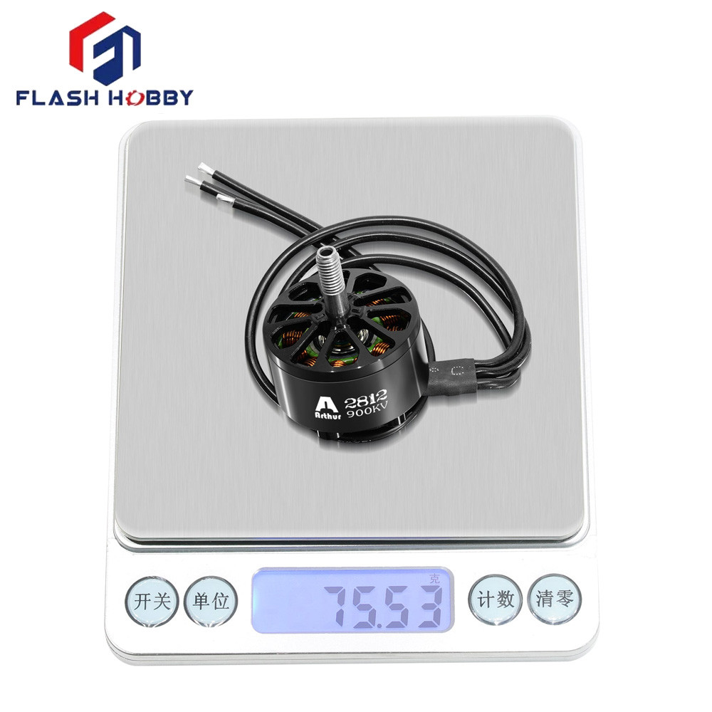 4PCS/LOT FLASHHOBBY ARTHUR A2812 2812 KV900 3-6S 1047W OUTRUNNER BRUSHLESS MOTOR