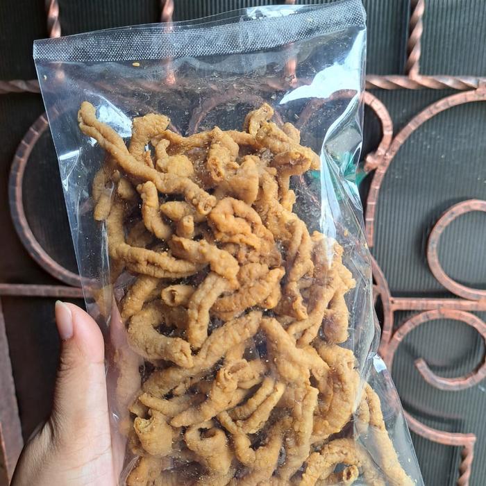Usus Ayam Kriuk / Kripik Usus Khas Solo 200Gr