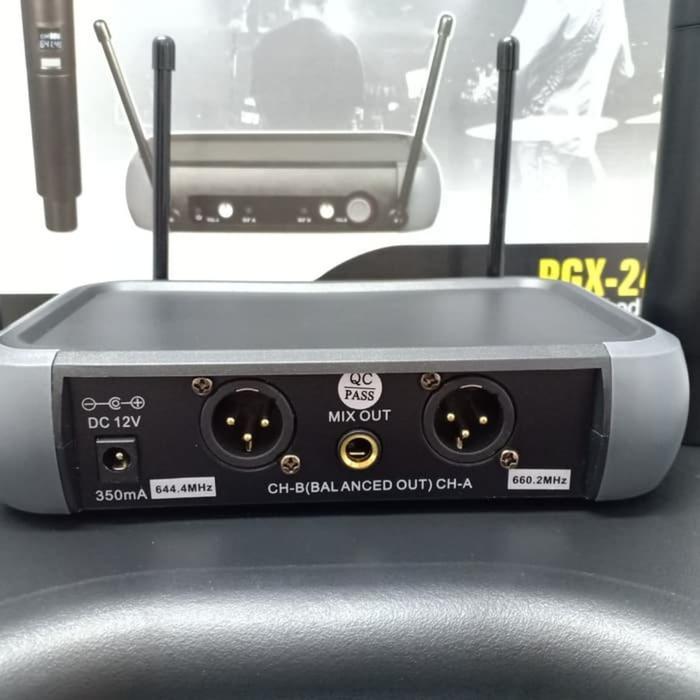 MIC WIRELESS SHURE PGX242 SHURE PGX 242 MIC PEGANG PEGANG