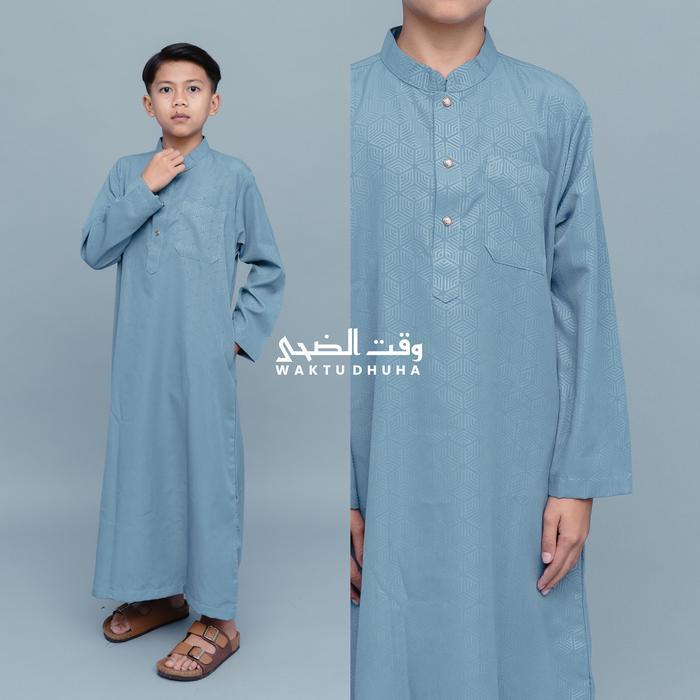 WAKTU DHUHA - GAMIS JUBAH ANAK LAKI-LAKI LENGAN PANJANG BAHAN ADEM LEMBUT