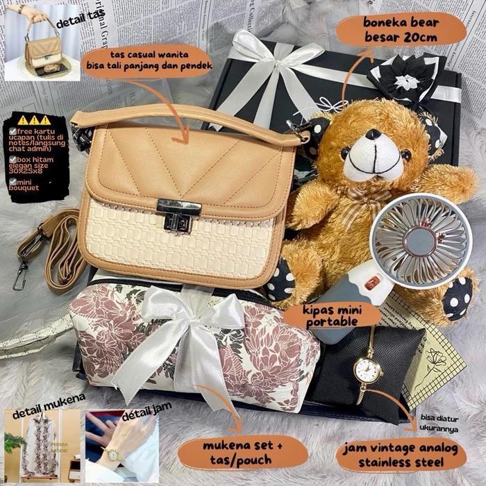 HAMPERS KADO ULANG TAHUN CEWEK BRITHDAY ANNIVERSARY / HAMPERS ULTAH CEWEK MUKENA