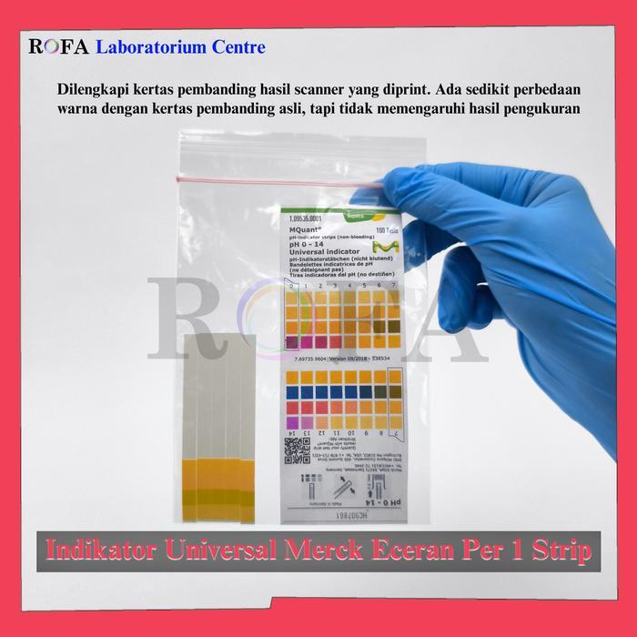 "New" Indikator Universal / Universal Indicator / Kertas pH / pH Paper / Lakmus Universal / pH