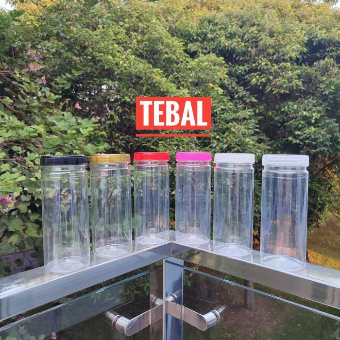 ISI 80 PCS TOPLES TABUNG 500ML SLIM / TOPLES PLASTIK 500ML / TOPLES BAWANG KUE / TOPLES SNACK