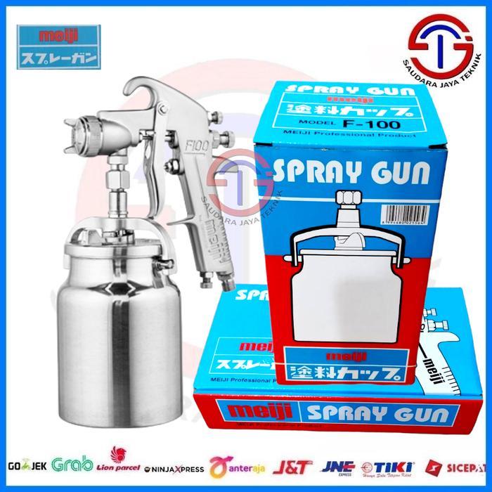 SPRAY GUN F100 / F - 100 TABUNG BAWAH MEIJI TAIWAN