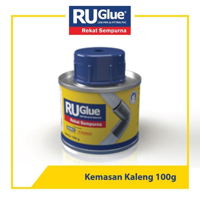 LEM PVC / LEM PIPA / LEM PARALON RUGLUE 100GR KALENG KECIL