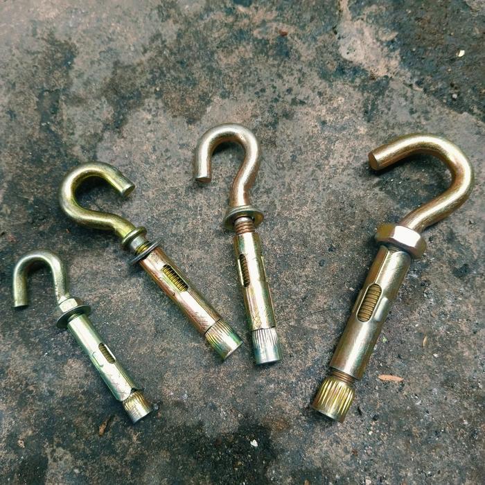 "New" hook anchor dynabolt 16mm 12mm 10mm 8mm dynabolt ancor bolt original