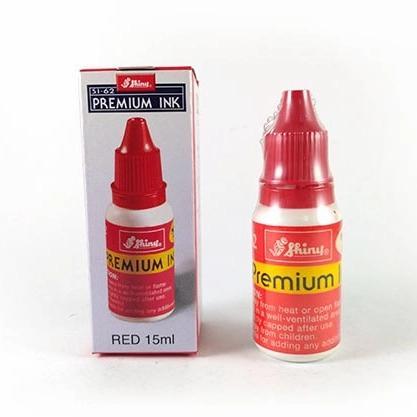 "New" Tinta Stempel Permanent / Premium / plastik kaca kayu besi foil Tahan Air/ Anti Luntur TINTA