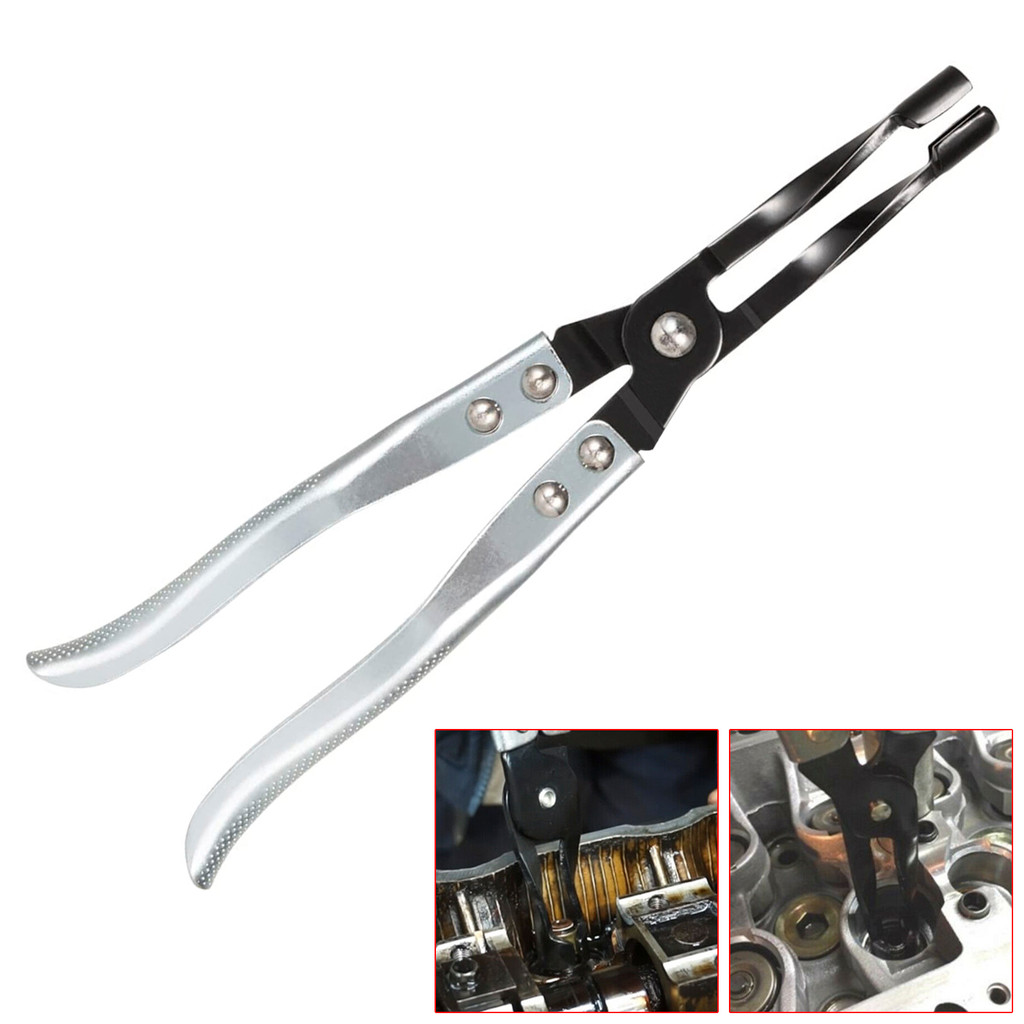 Car Valve Stem Oil Seal Plier Oil Seal Installer Remover Disassembly Tool Spring Extract Pliers Auto