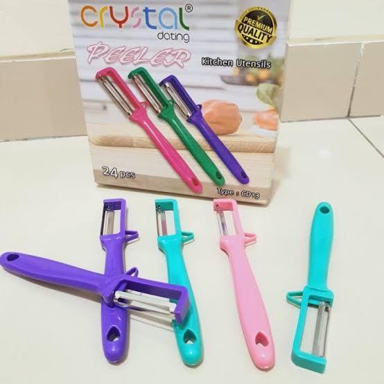 PEELER CRYSTAL kupasan kentang wortel / pengupas kulit buah sayuran bahan tebal dan tajam