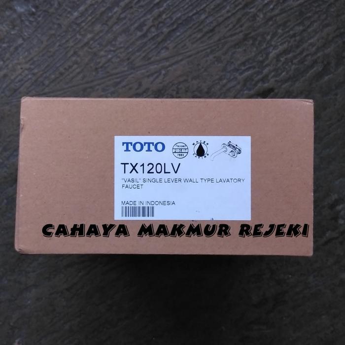 Kran Wastafel Toto TX 120 LV / Keran Wastafel Tembok Toto TX120LV