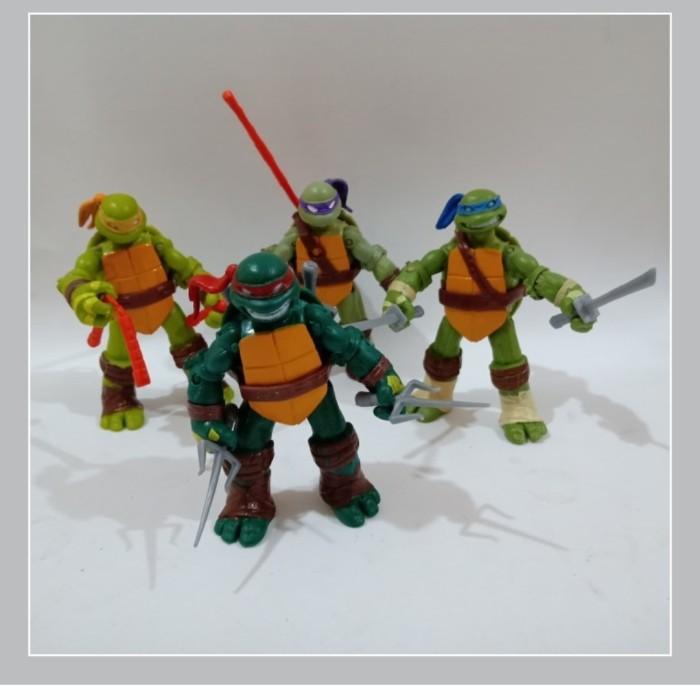 teen mutant ninja turtle kura kura ninja figure set 4 - set a