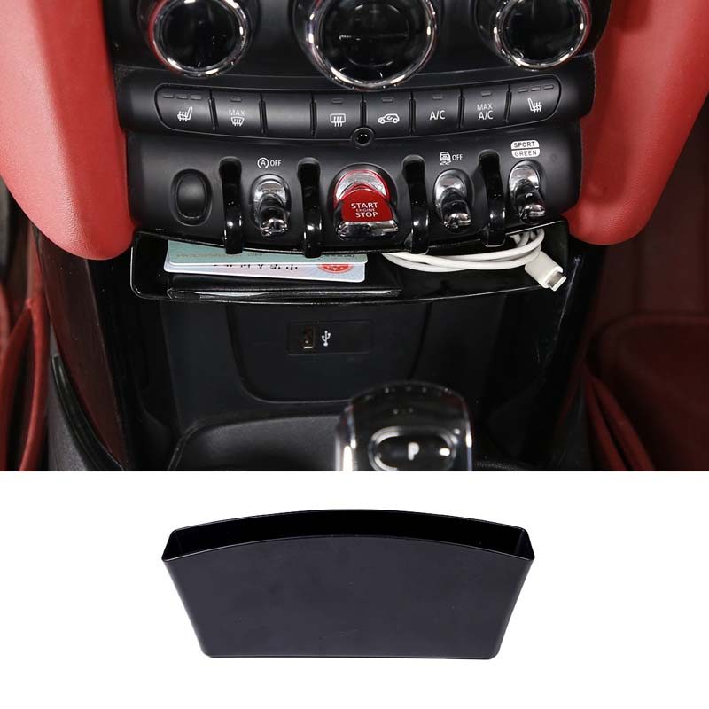 Car Center Console Storage Box For MINI COOPER 2014-2022 Stowing Tidying Accessories