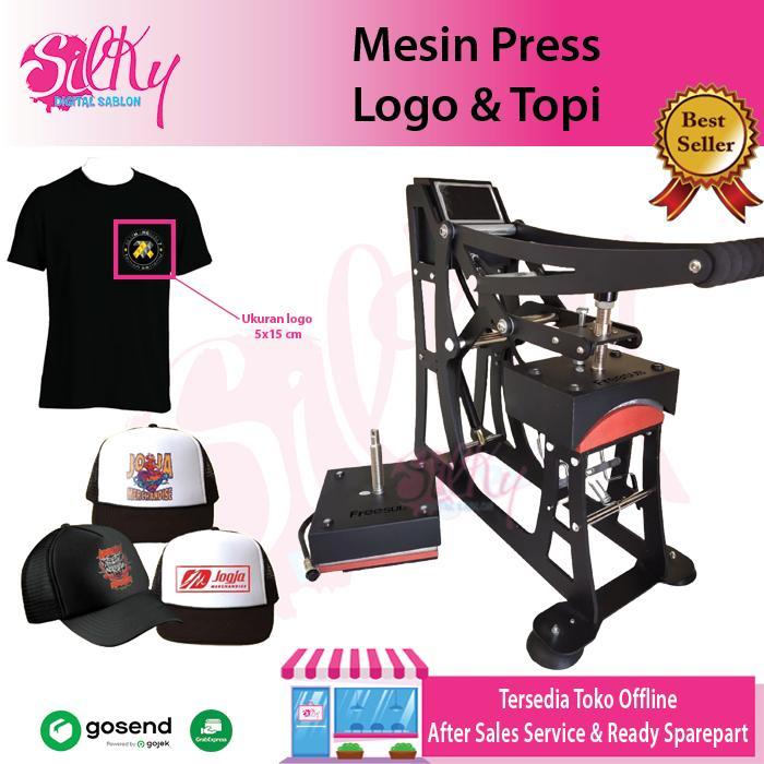 Mesin Press Topi 2in1 / Mesin Press Topi & Label / Mesin Press Label / Touch Screen