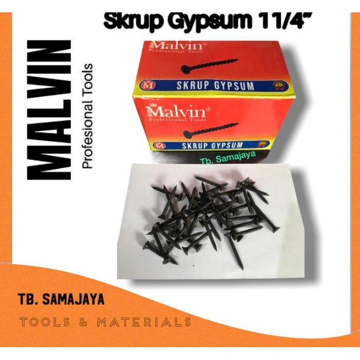 Promo skrup Gypsum 1 1/4 .atau 3cm. jual dus-an . sekrup gypsum tajam
