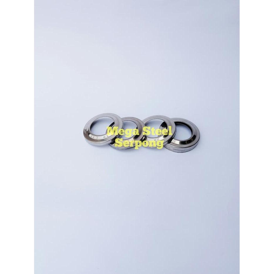 Promo Tutup Pipa Ring Bulat Stainless 2 Inch 201