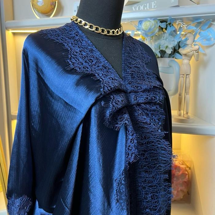 Best Seller Milimine Syafira Kaftan Dress Wanita Elegan Premium Fit Mewah Nyaman Flowy Original