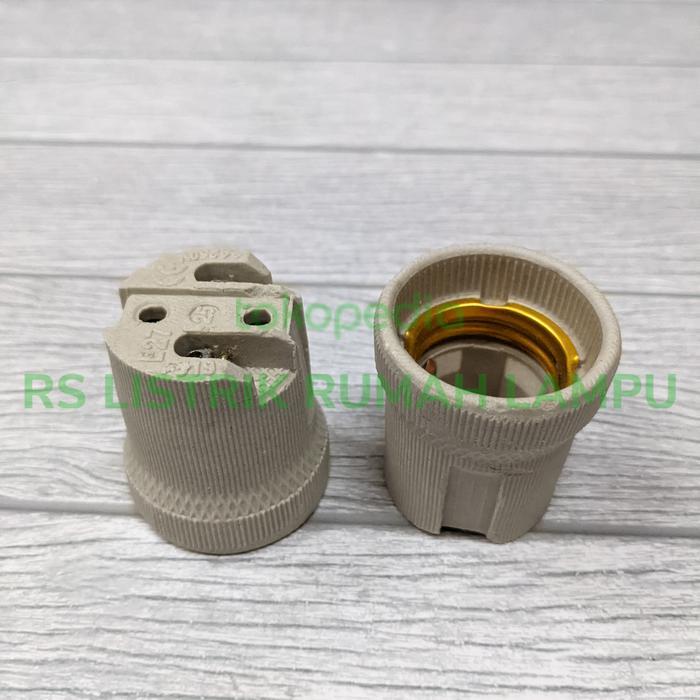 Fiting Keramik E27 - Fitting Keramik - Fiting Downlight
