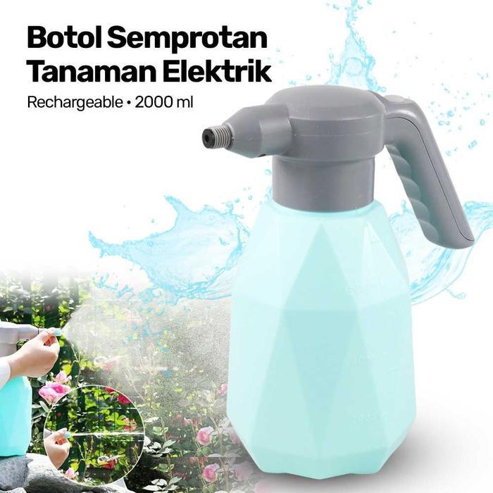 BOTOL SEMPROTAN TANAMAN ELEKTRIK SPRAY RECHARGEABLE 2000 ML