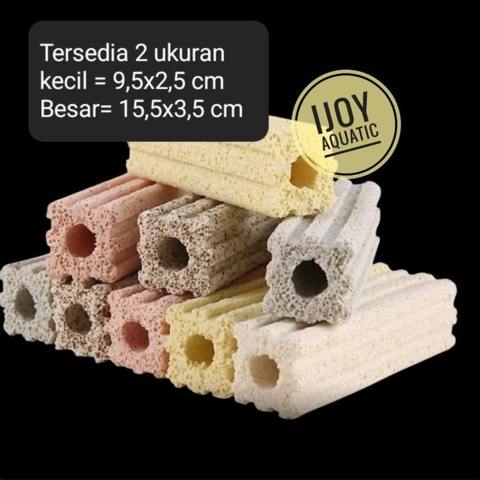 Media filter akuarium kolam BIORING MOMOGI bio ring rumah bakteri