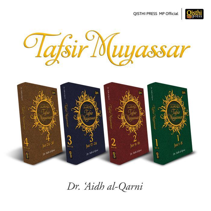 ORIGINAL Paket Tafsir Muyassar - Dr. Aidh al-Qarni READY STOCK