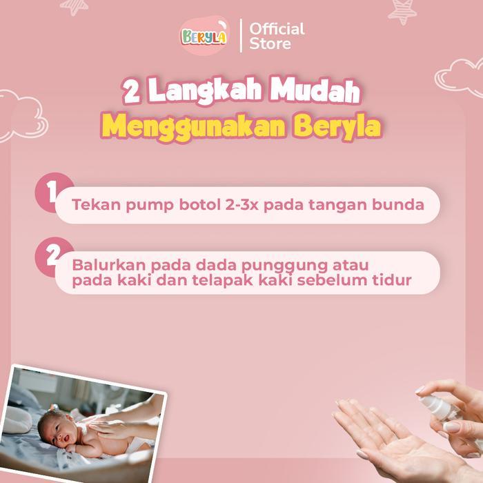 Paket 5 Beryla Baby Oil Minyak Pijat Essential Oil Bayi 22Ml