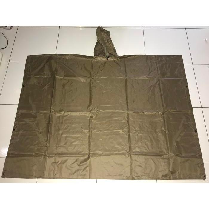 PONCO COKLAT / JAS HUJAN PONCO COKLAT POLRI