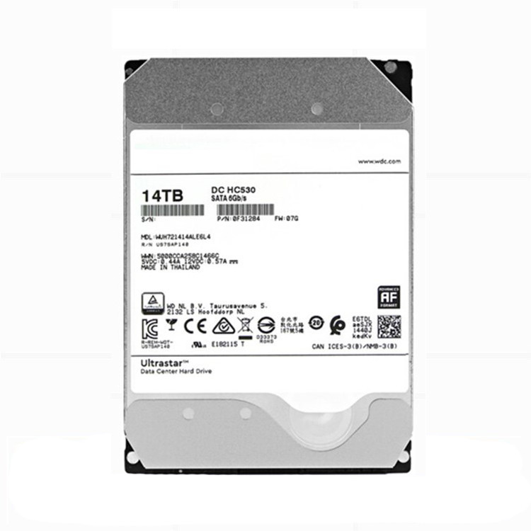 Terbaik HDD DC HC530 16TB 14TB 12TB 10TB Enterprise Class Helium Disk Desktop Computer 7200 to 512M 