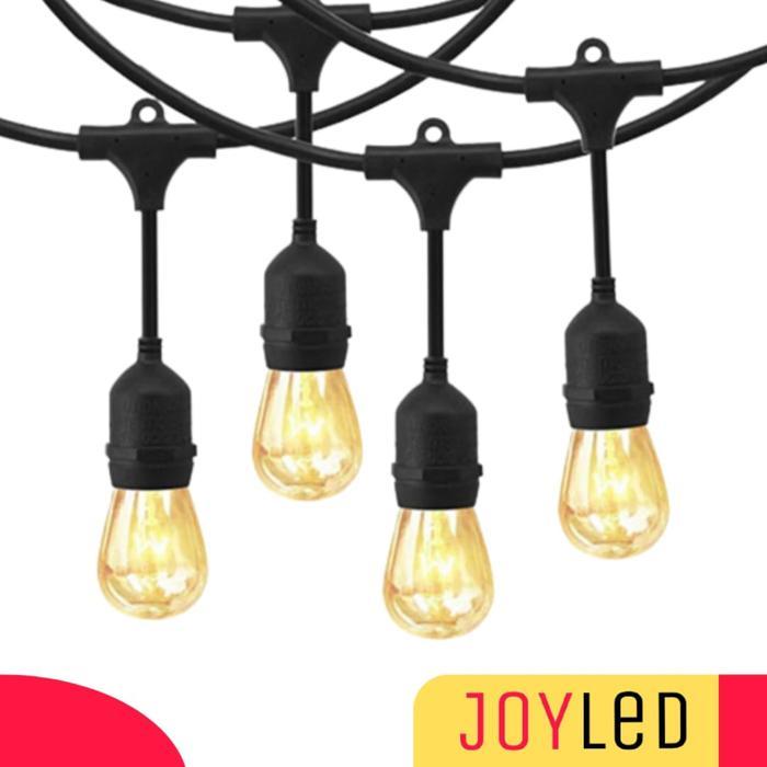 "New" Lampu Gantung Cafe 10 Meter 10 Fitting Outdoor Kabel Fiting Lampu Cafe Gantung 5 Meter 10M