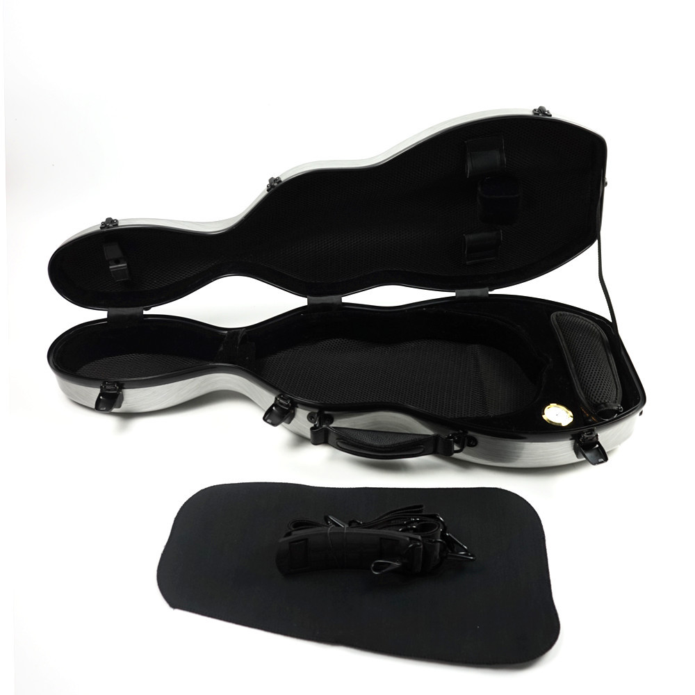 Highly cost effective violin hard case cello shape violin case 4/4 3/4 violin case carbon fiber