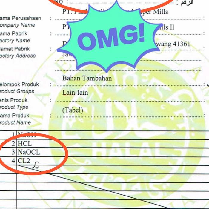 NATRIUM HIPOKLORIT DISINFEKTAN KLORIN CHLORIN ECO GRADE