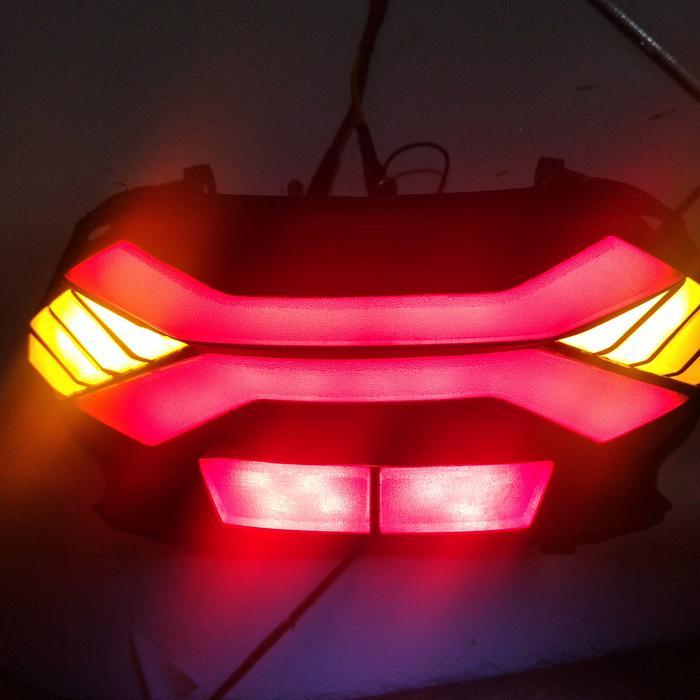 lampu stop, stoplamp, lampu belakang LED mio sporty mio smile
