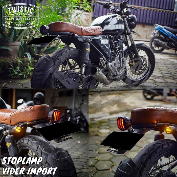 Stoplamp Lampu Belakang Vider Grill Motor W175 XSR Japstyle