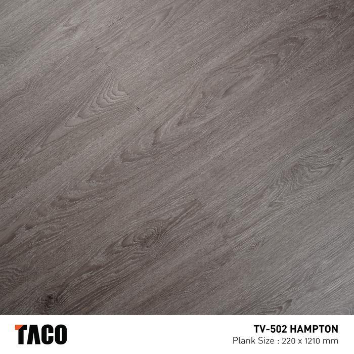 Promo Taco Vynil 5 Mm Tv502 Hampton / Lantai Vinyl Kayu / Jual Vinyl Taco