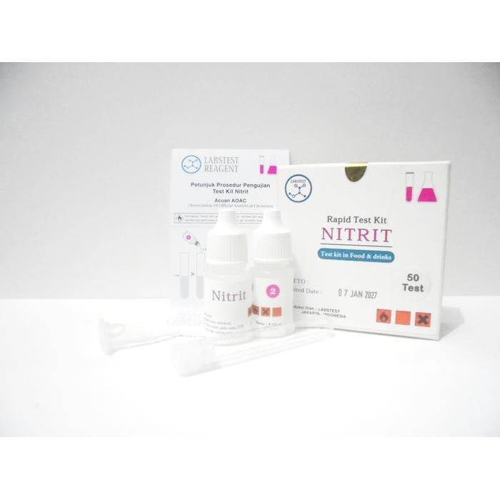 JTTOP" REAGEN TEST KIT NITRIT NO2, ALAT UJI CEPAT NITRIT / NITRITE RAPID TEST