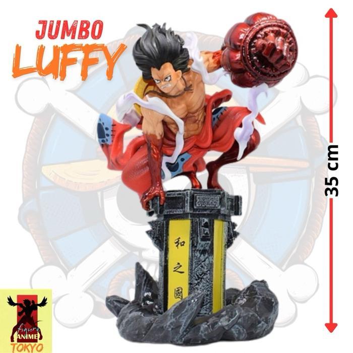 Action figure one piece Luffy gear 4 Snackman jumbo