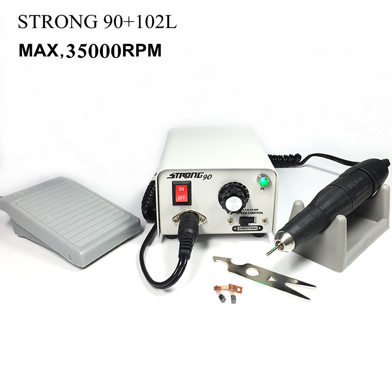 Terlaris Strong 90 Electric control box 65W Strong 102L Micromotor Handpiece