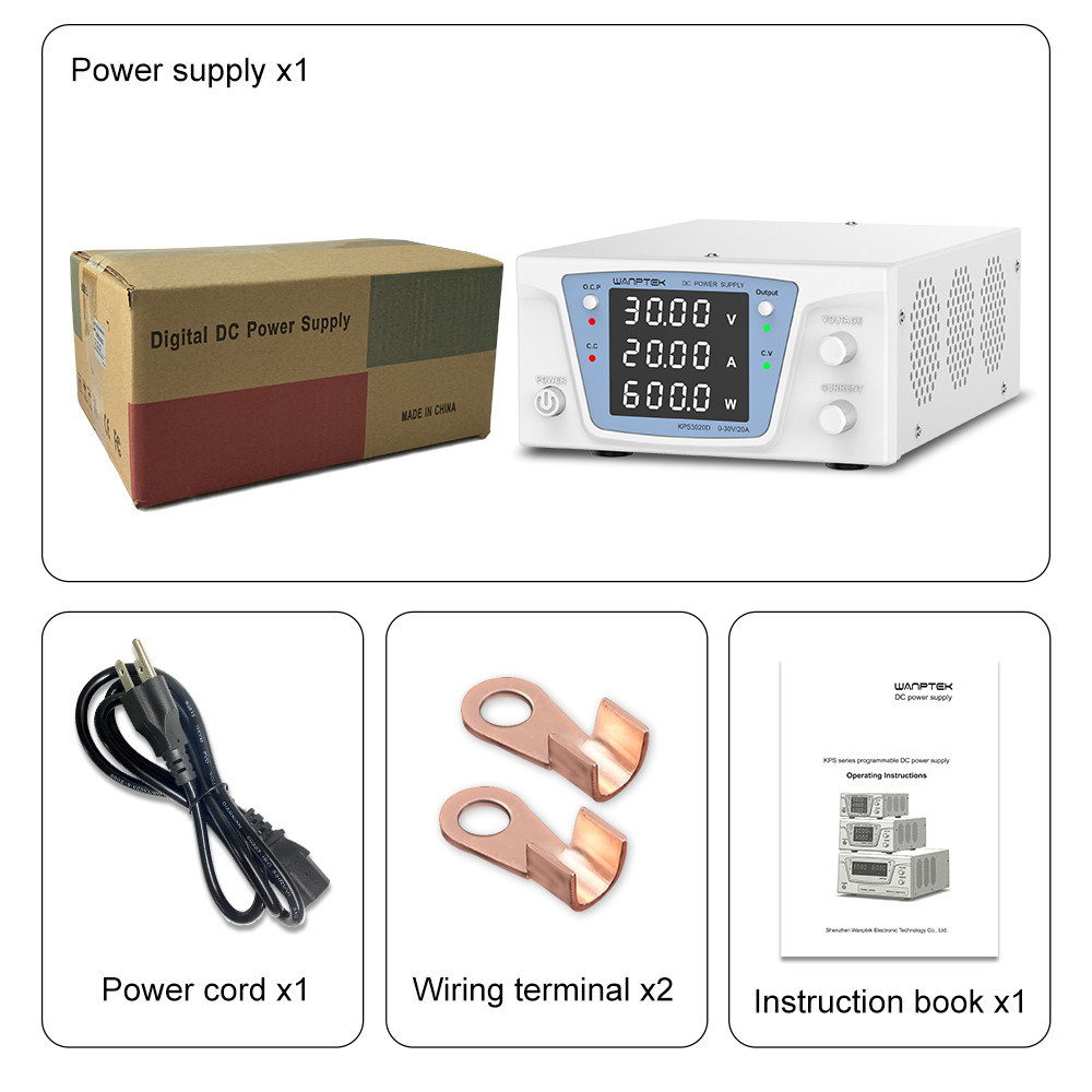 600W adjustable high-power school teaching laboratory power stabilizer OCP OVP OPP OTP protection