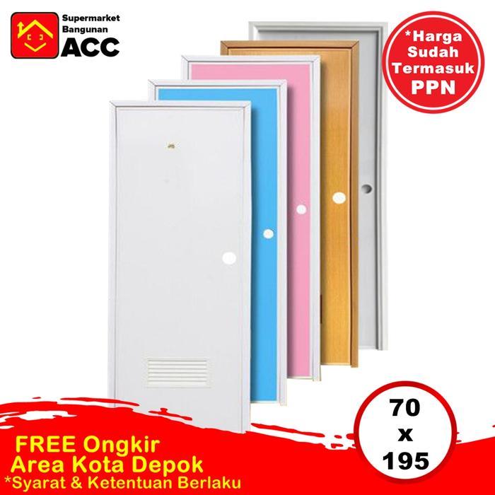 Pintu PVC Kamar Mandi Selot 70x195 Kualitas Premium
