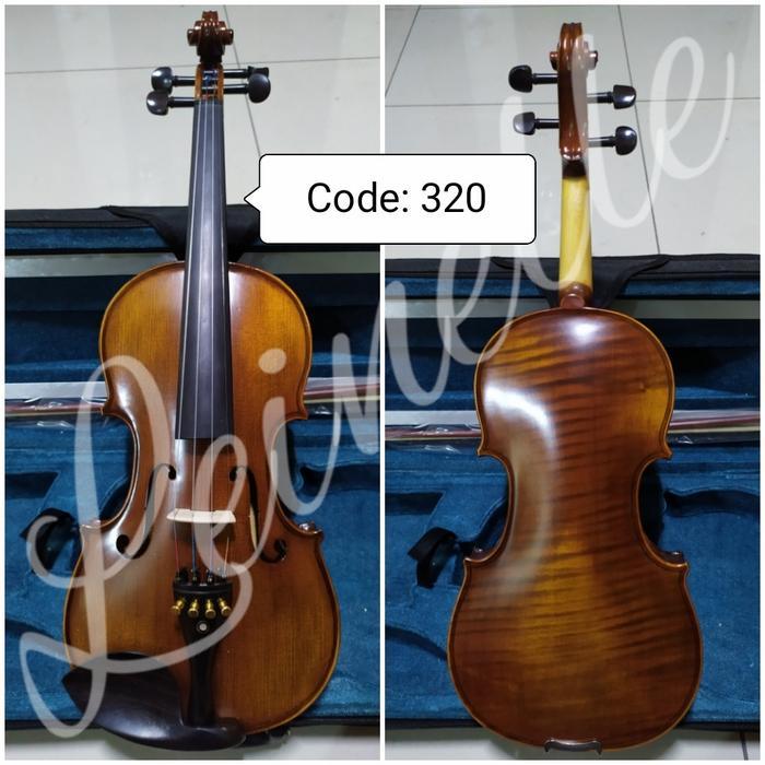 Violin Biola Handmade Impor Kualitas Konser dan Orkestra Kelas A Grup1 - 320