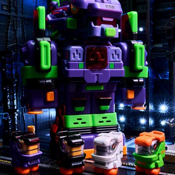 Ready BNS Series WasaBaby Evangelion x Wasa Super Train Combined Robot Eva206
