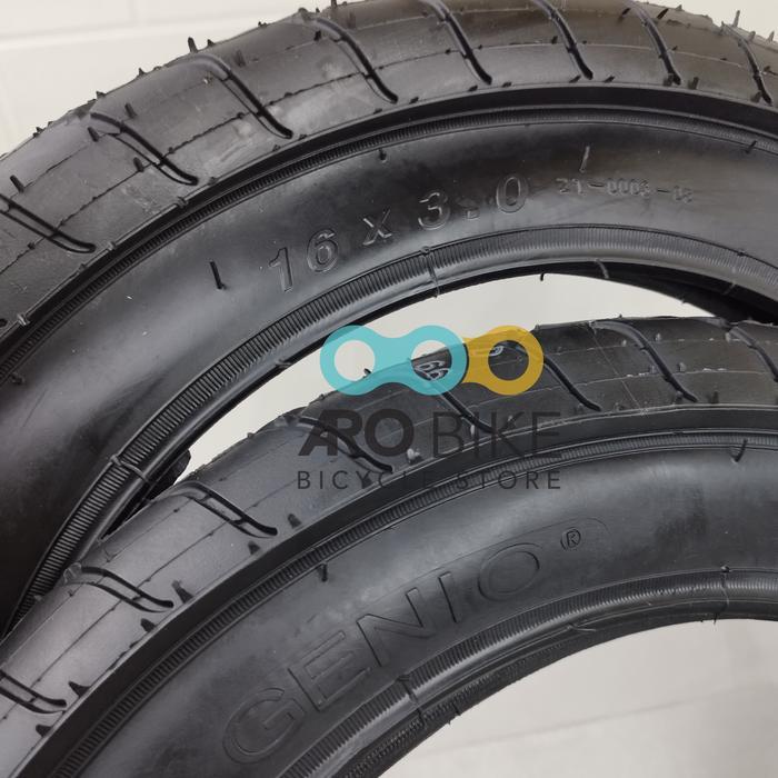 Ban Luar Sepeda 16 X 3.0 Genio Bl-003 16X3.0 Ban Bmx Fat Jumbo