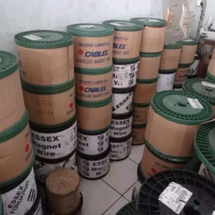 Cuci Gudang Kawat Tembaga Email 1,00Mm Merk Hellenic Original Made In Jerman