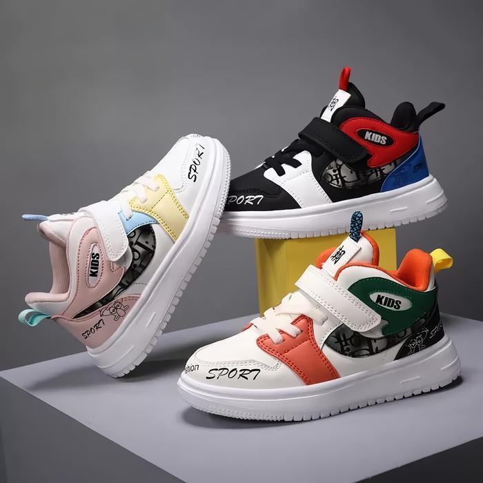 Ando Kids - Sepatu Boots Anak Unisex 26-35 / Sepatu Anak Sekolah / Sepatu Anak Squidward / Sepatu