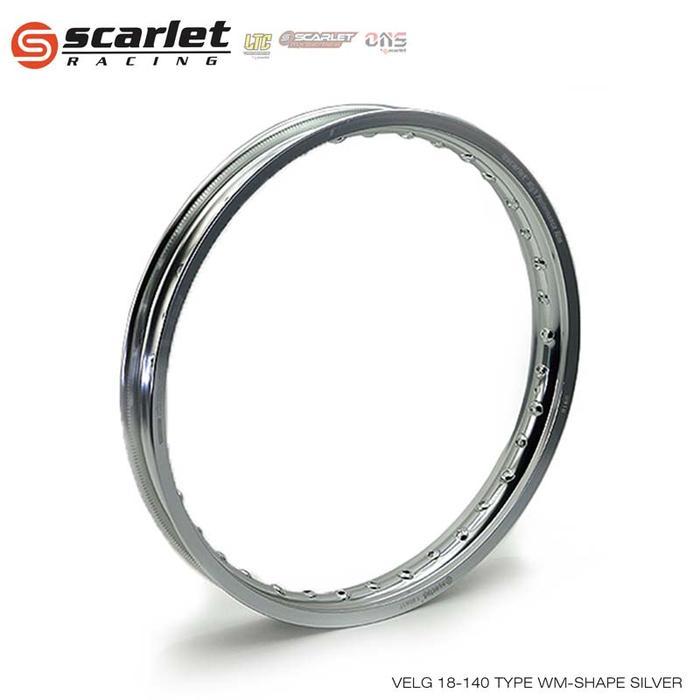 Scarlet Racing - Velg Pelek Rim Alloy Motorcycle Motor Ring 18 140