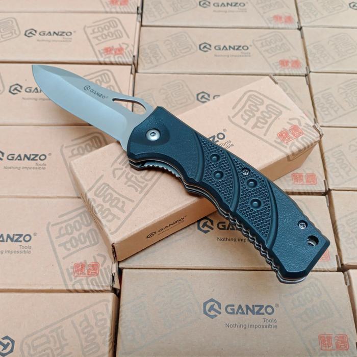 Pisau Lipat Ganzo G619 Folding Knife 619 Survival Knive Camping Edc