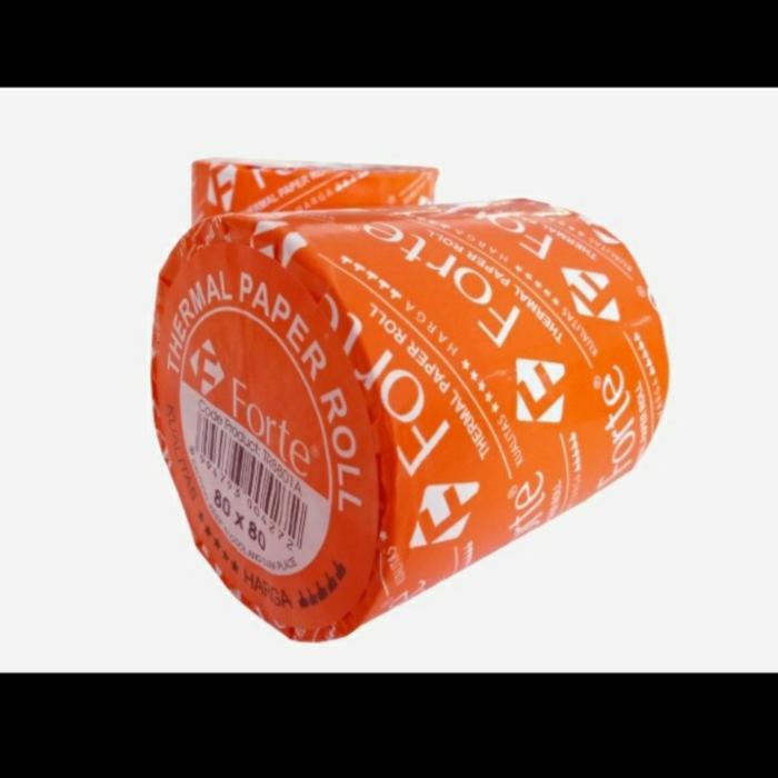"New" Kertas Thermal 80x80 Forte / Kertas Kasir Thermal 80x80