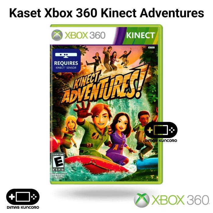Kaset Xbox 360 Kinect Adventures disc game original ori adventure segel bd xbox 360
