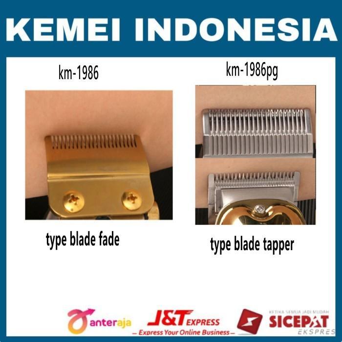KEMEI KM 1986 PREMIUM ALAT MESIN CUKUR RAMBUT KEMEI KM-1986